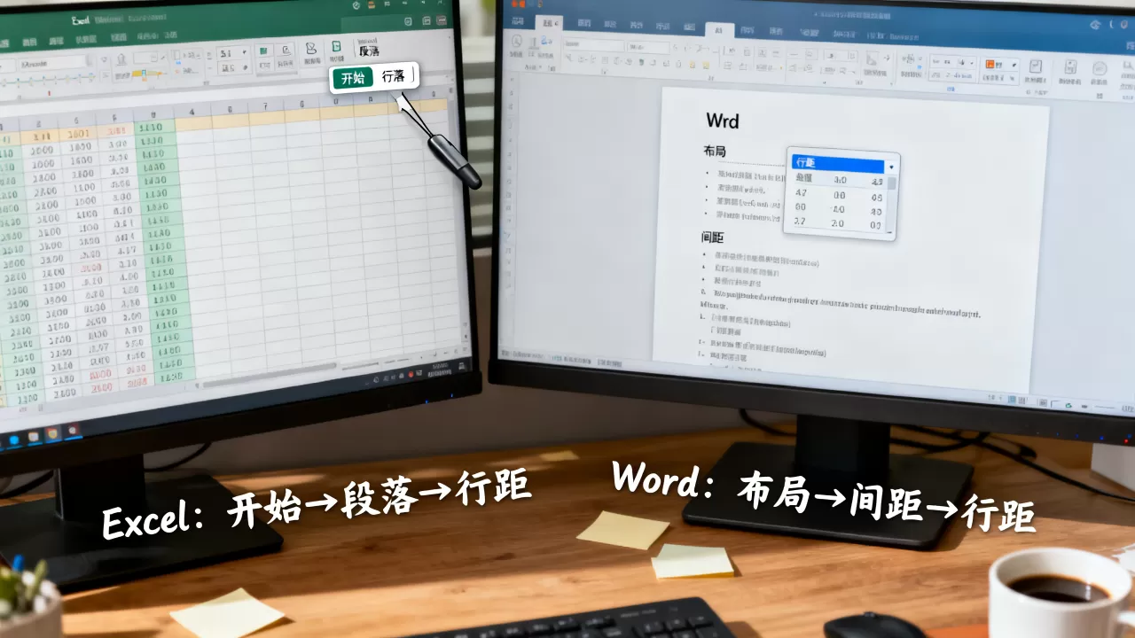 Excel怎么调文字行距?word文档行距设置方法 Excel怎么调文字行距?word文档行距设置方法