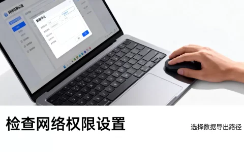 笔记本网络无权怎么解决？无权限角色如何导出数据