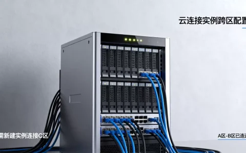 A区到B区已连通，再连C区需新建实例吗？云连接实例如何跨区配置