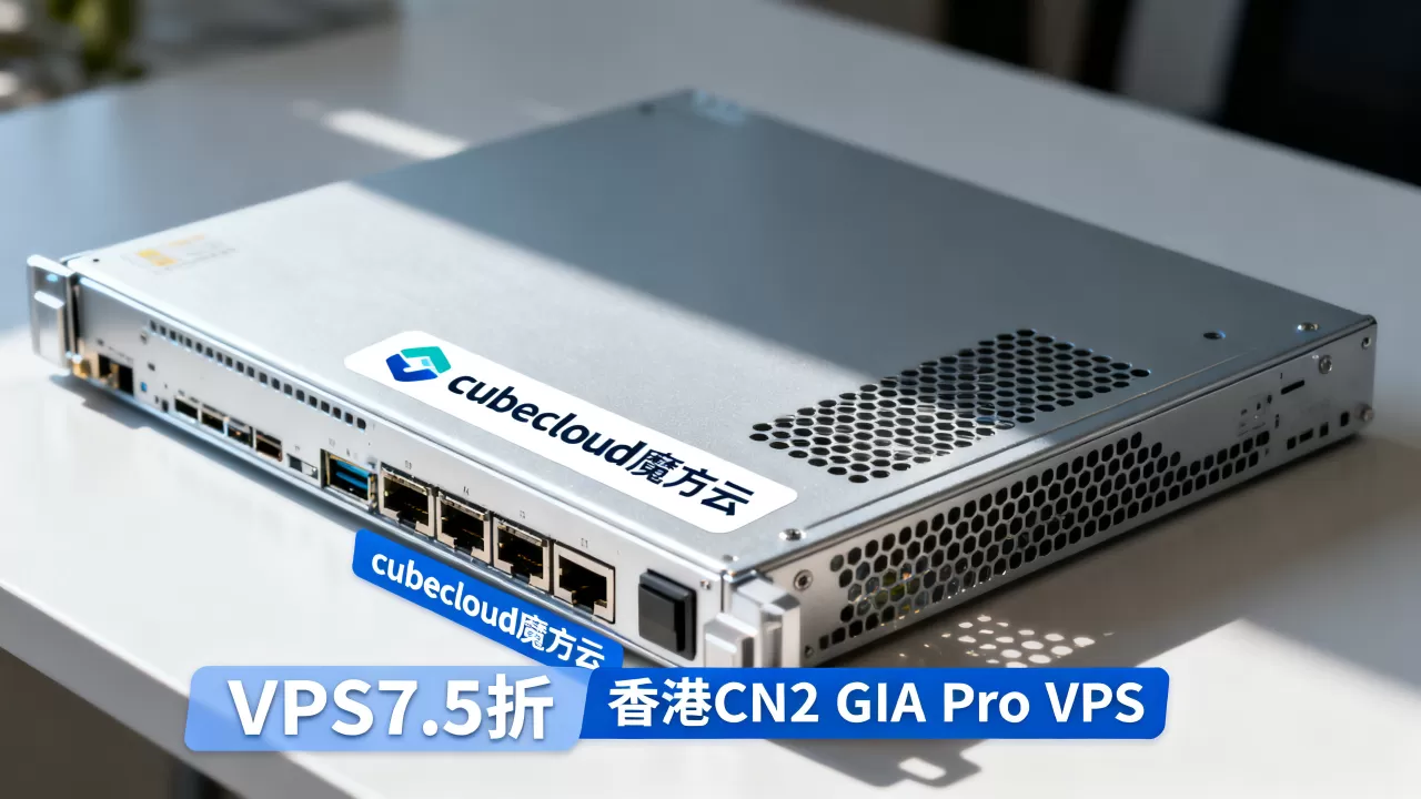 cubecloud魔方云VPS7.5折是真的吗?香港CN2 GIA Pro VPS推荐 cubecloud魔方云VPS7.5折是真的吗?香港CN2 GIA Pro VPS推荐