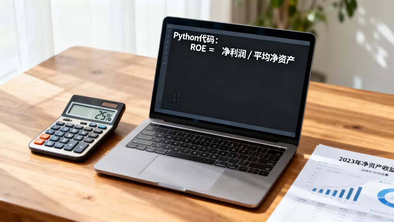 Python中ROE是什么？Python计算净资产收益率的长尾疑问词