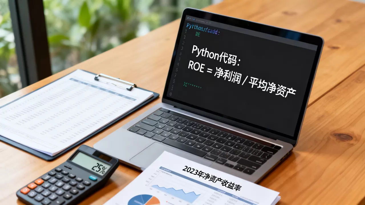 Python中ROE是什么？Python计算净资产收益率的长尾疑问词