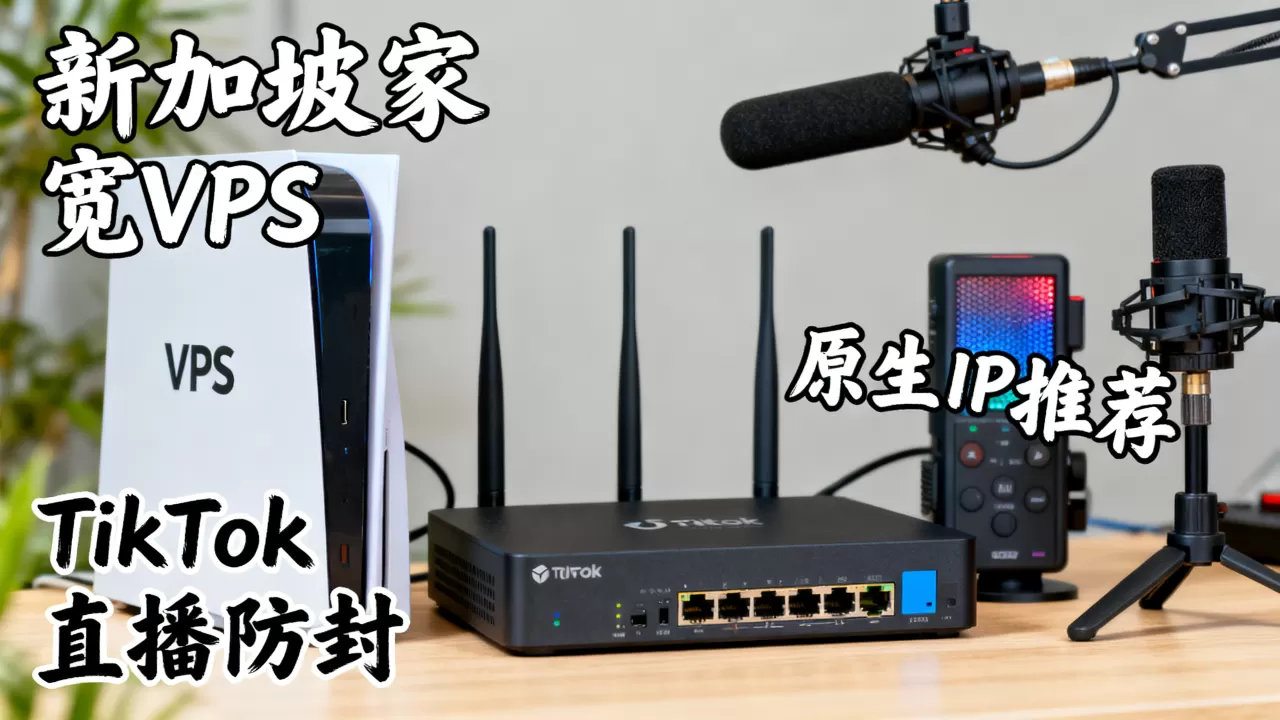 新加坡家宽VPS做TikTok直播怎么防封?TikTok直播原生IP推荐 新加坡家宽VPS做TikTok直播怎么防封?TikTok直播原生IP推荐