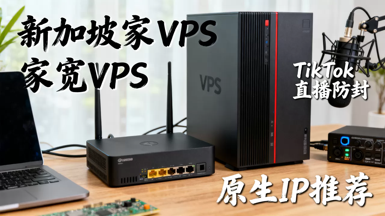 新加坡家宽VPS做TikTok直播怎么防封?TikTok直播原生IP推荐 新加坡家宽VPS做TikTok直播怎么防封?TikTok直播原生IP推荐