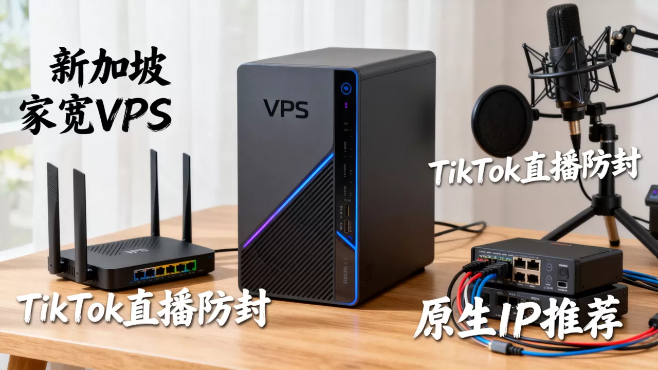新加坡家宽VPS做TikTok直播怎么防封?TikTok直播原生IP推荐 新加坡家宽VPS做TikTok直播怎么防封?TikTok直播原生IP推荐
