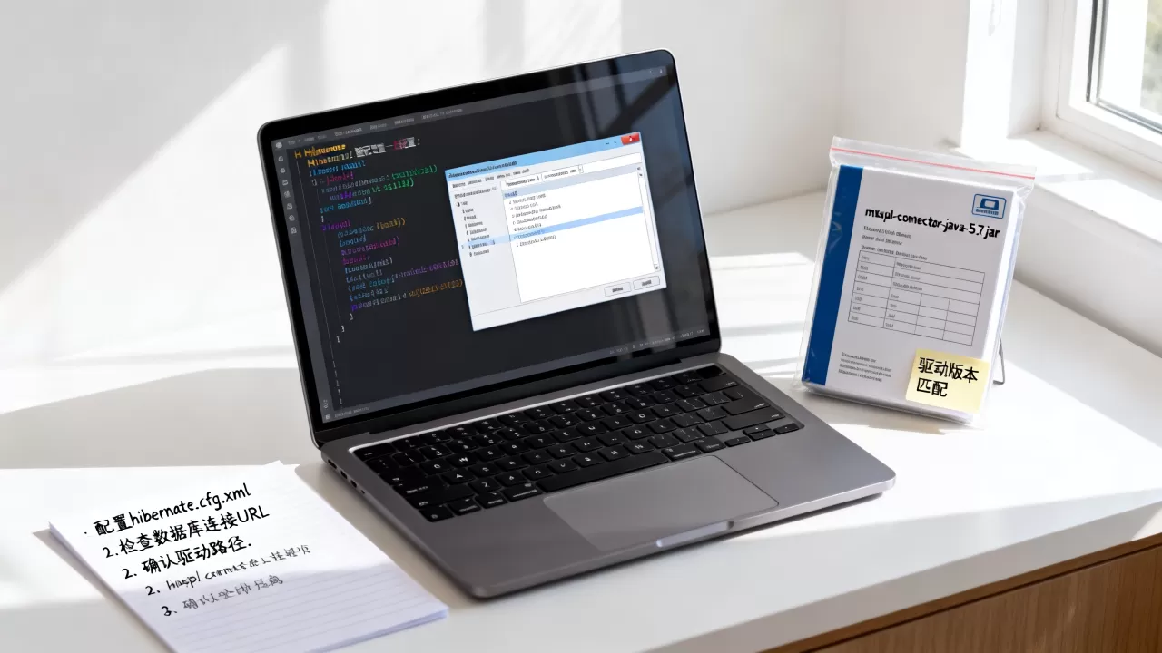 如何配置Hibernate链接MySQL？hibernate连接mysql5.7驱动报错怎么解决