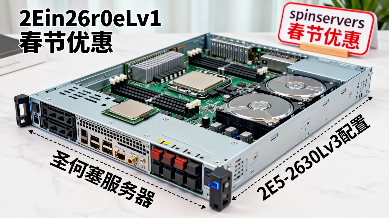 spinservers春节优惠圣何塞服务器值得买吗？2E5-2630Lv3配置多少钱