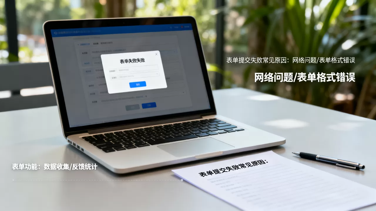 表单提交失败怎么办？表单功能有哪些