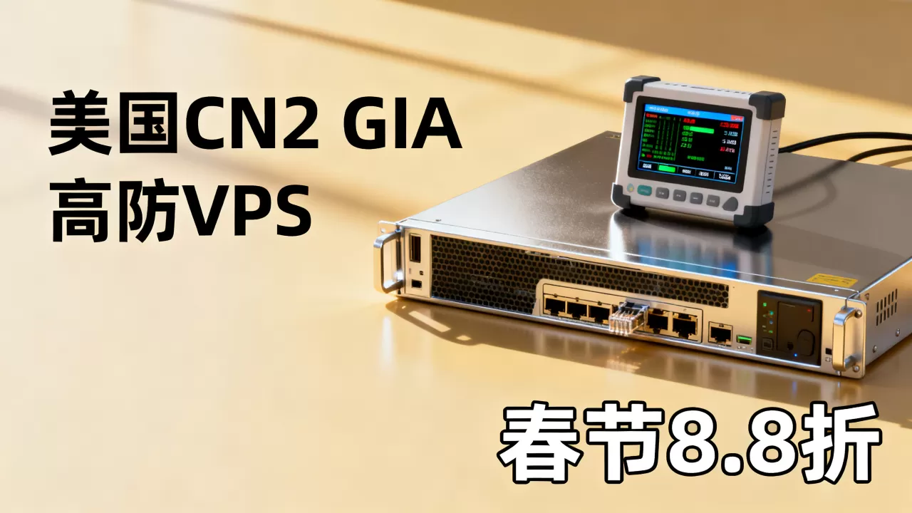 HMBCloud半月湾VPS春节8.8折值得买吗?美国CN2 GIA高防VPS测评 HMBCloud半月湾VPS春节8.8折值得买吗?美国CN2 GIA高防VPS测评
