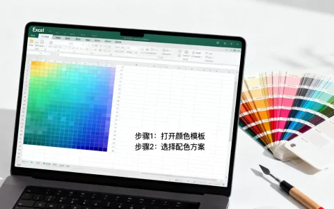 Excel颜色模板怎么用？如何快速制作配色方案