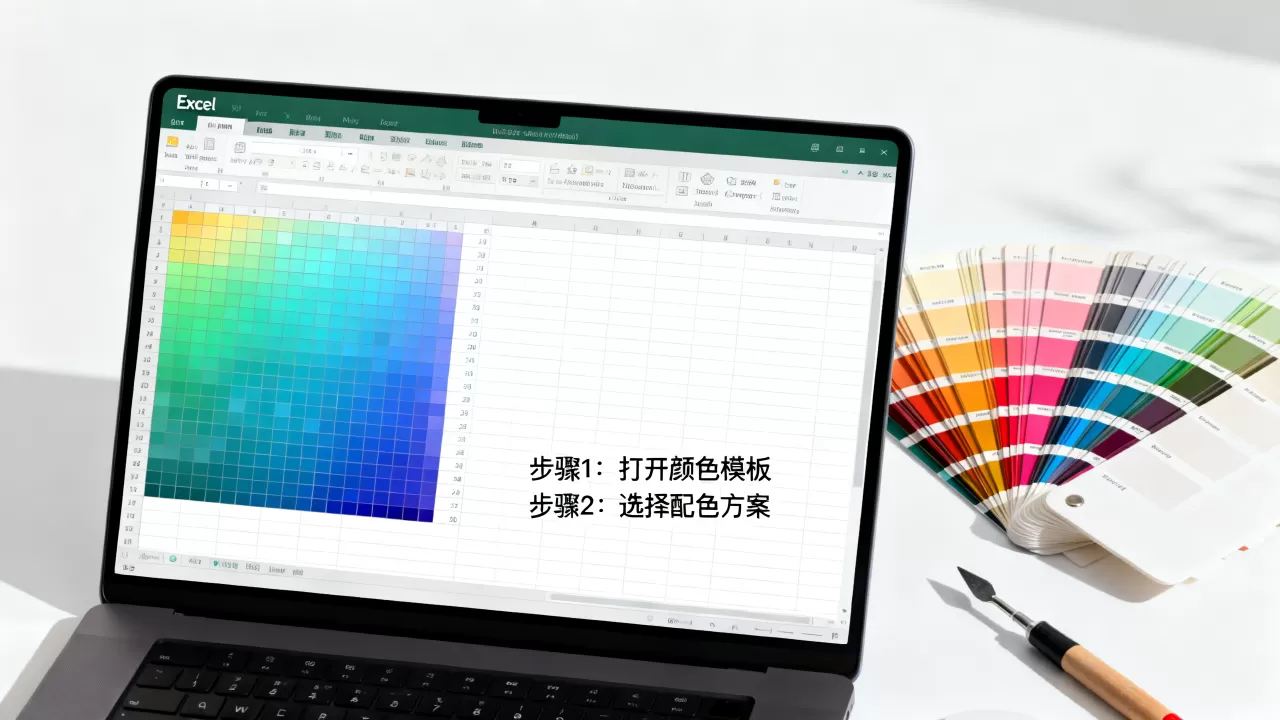 Excel颜色模板怎么用?如何快速制作配色方案 Excel颜色模板怎么用?如何快速制作配色方案