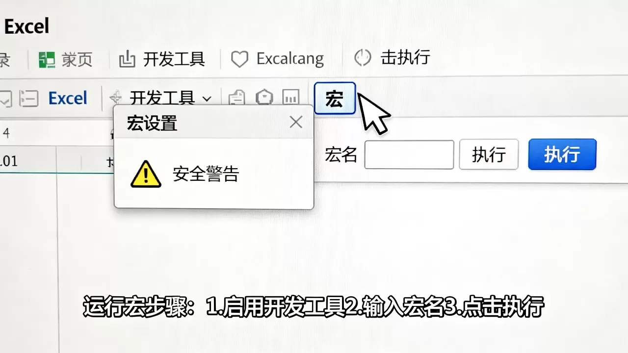 Excel怎么运行宏?宏命令无法执行的解决方法 Excel怎么运行宏?宏命令无法执行的解决方法