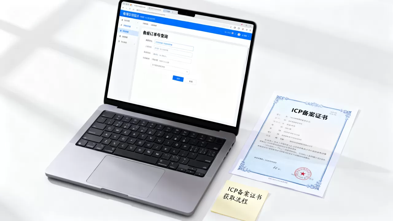 备案订单号在哪查？ICP备案证书怎么获取