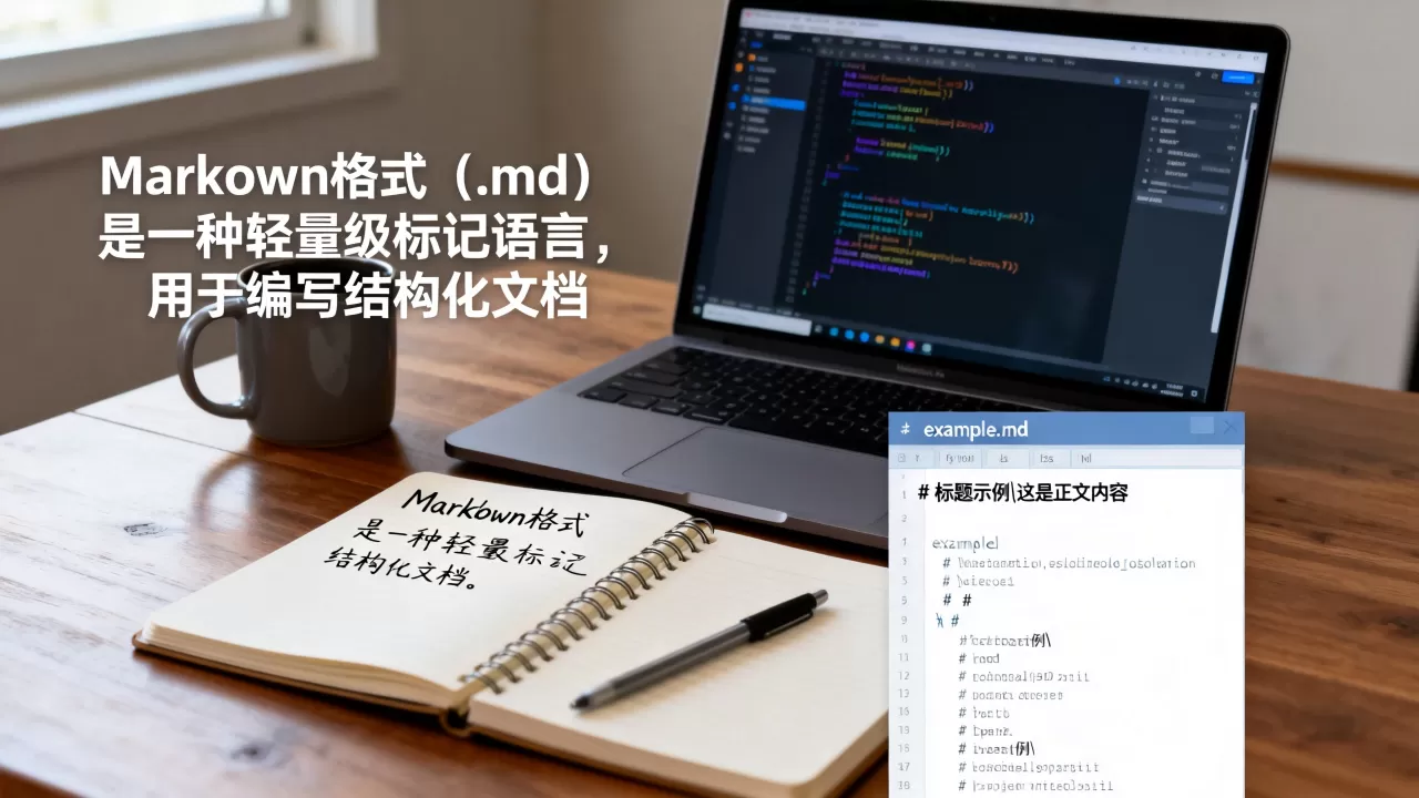 Python中.md是什么格式？python读取md文件代码