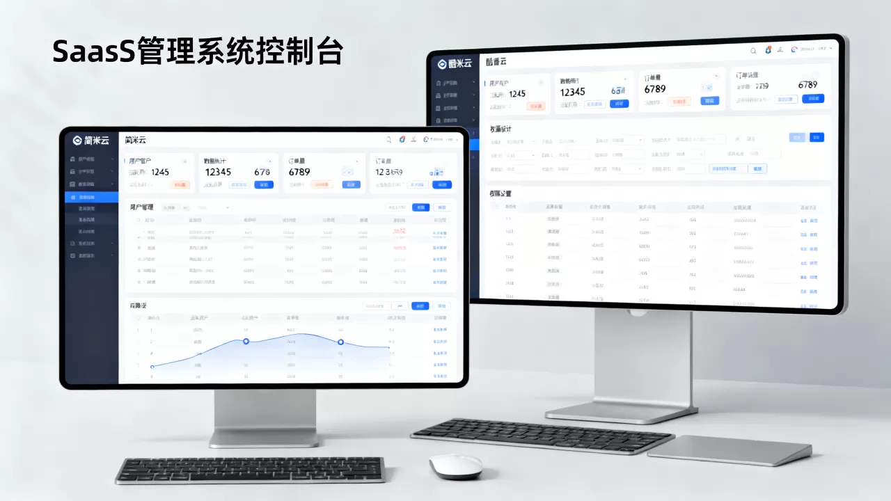 简米云和酷番云控制台哪个更好用？SaaS管理系统对比