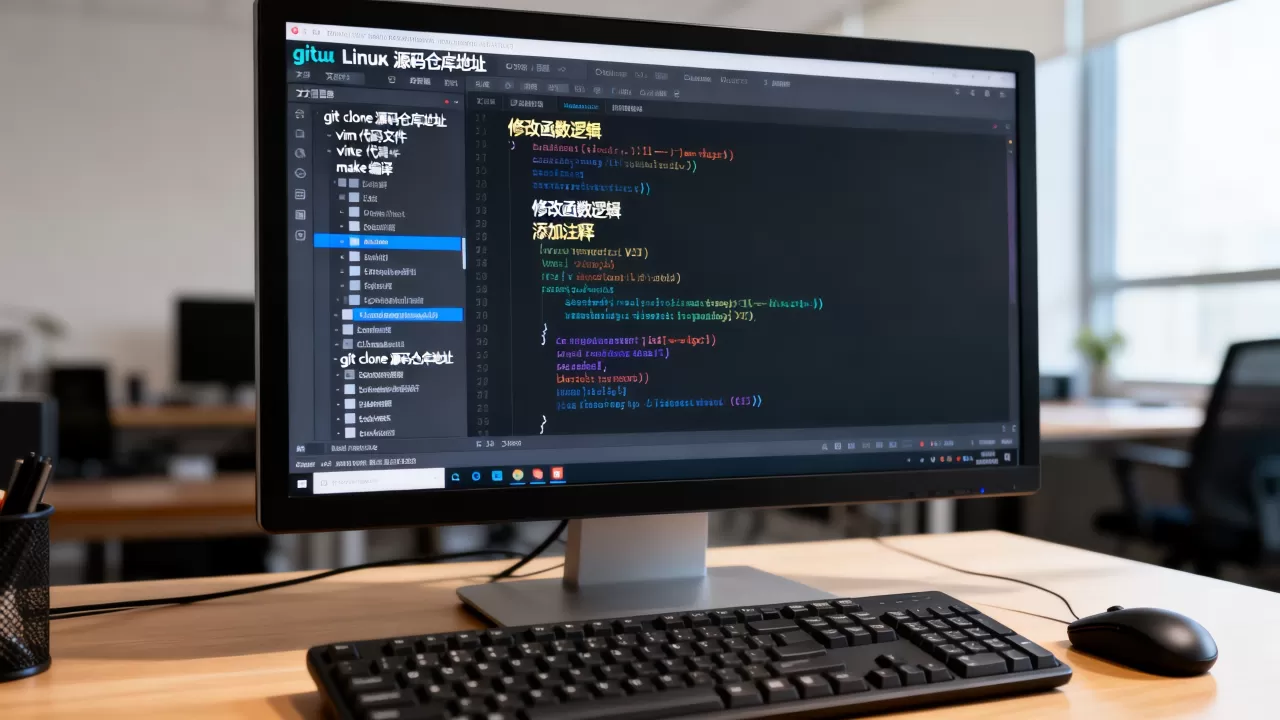 linux如何修改源码？linux修改源码详细步骤