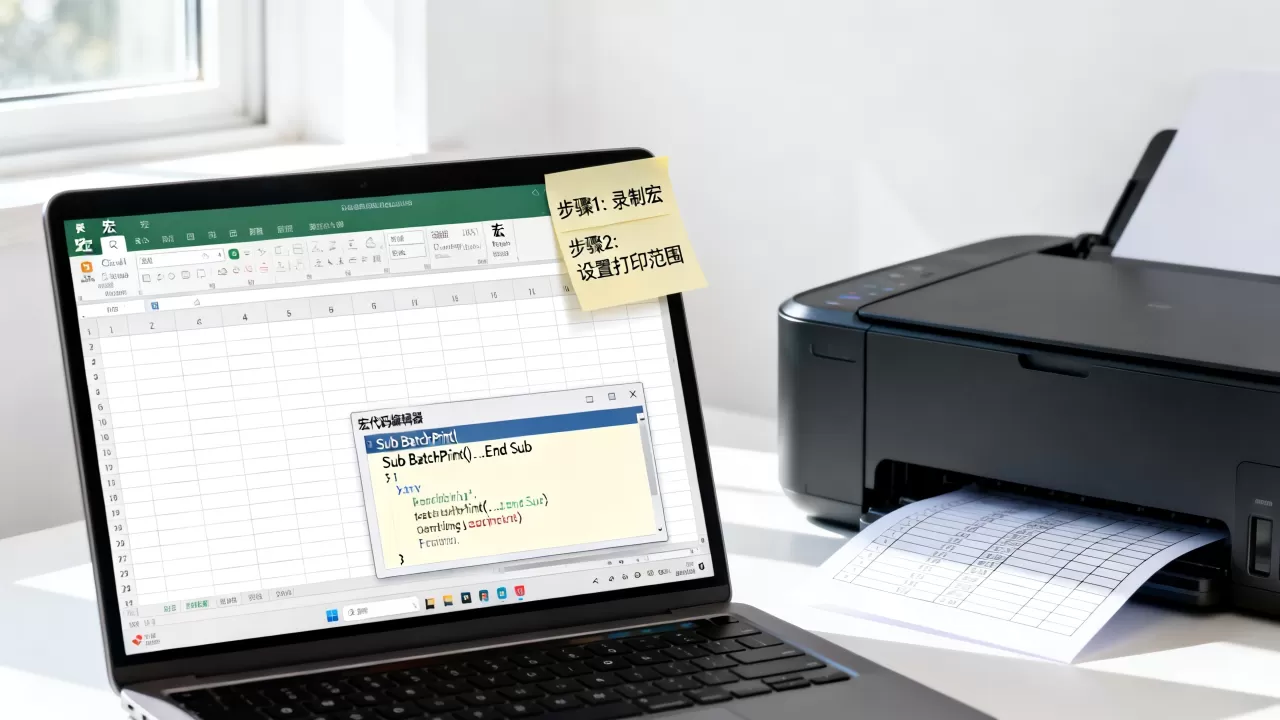 如何用Excel宏批量打印?Excel批量打印宏代码 如何用Excel宏批量打印?Excel批量打印宏代码