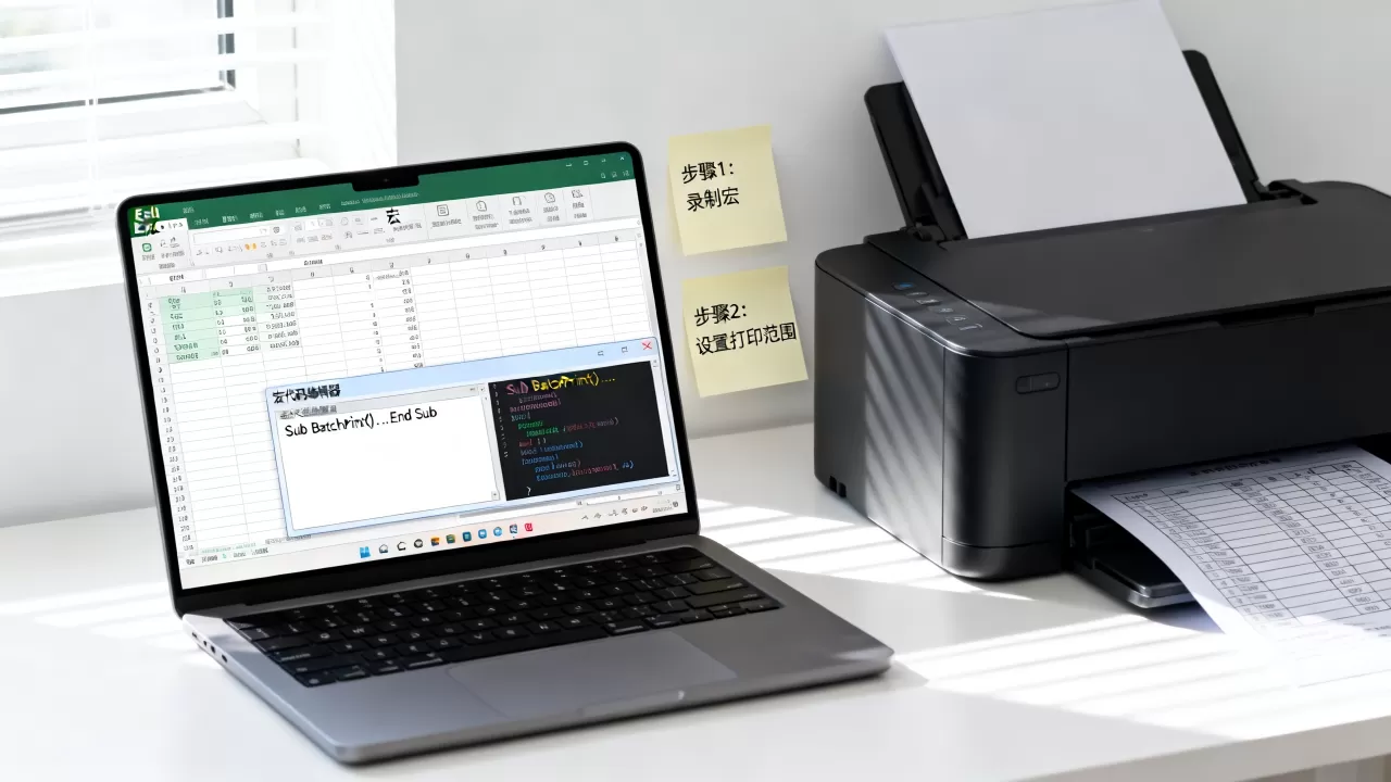 如何用Excel宏批量打印?Excel批量打印宏代码 如何用Excel宏批量打印?Excel批量打印宏代码