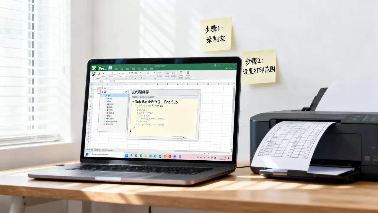 如何用Excel宏批量打印?Excel批量打印宏代码 如何用Excel宏批量打印?Excel批量打印宏代码