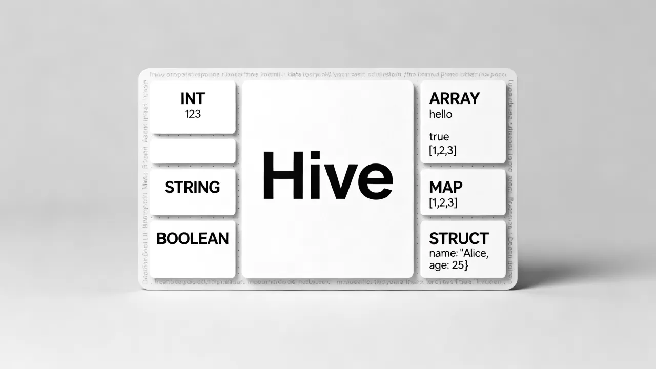 Hive存储数据类型有哪些?Hive基本数据类型与复杂类型详解 Hive存储数据类型有哪些?Hive基本数据类型与复杂类型详解