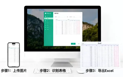 图片怎么转Excel？图片转Excel表格在线免费