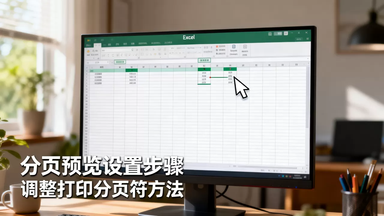 Excel表分页预览怎么设置?如何调整打印分页符 Excel表分页预览怎么设置?如何调整打印分页符