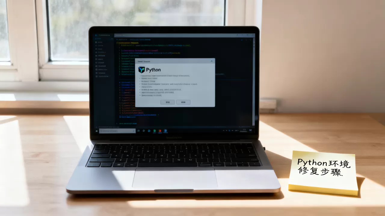 Python环境损坏怎么修复？python安装失败报错怎么办