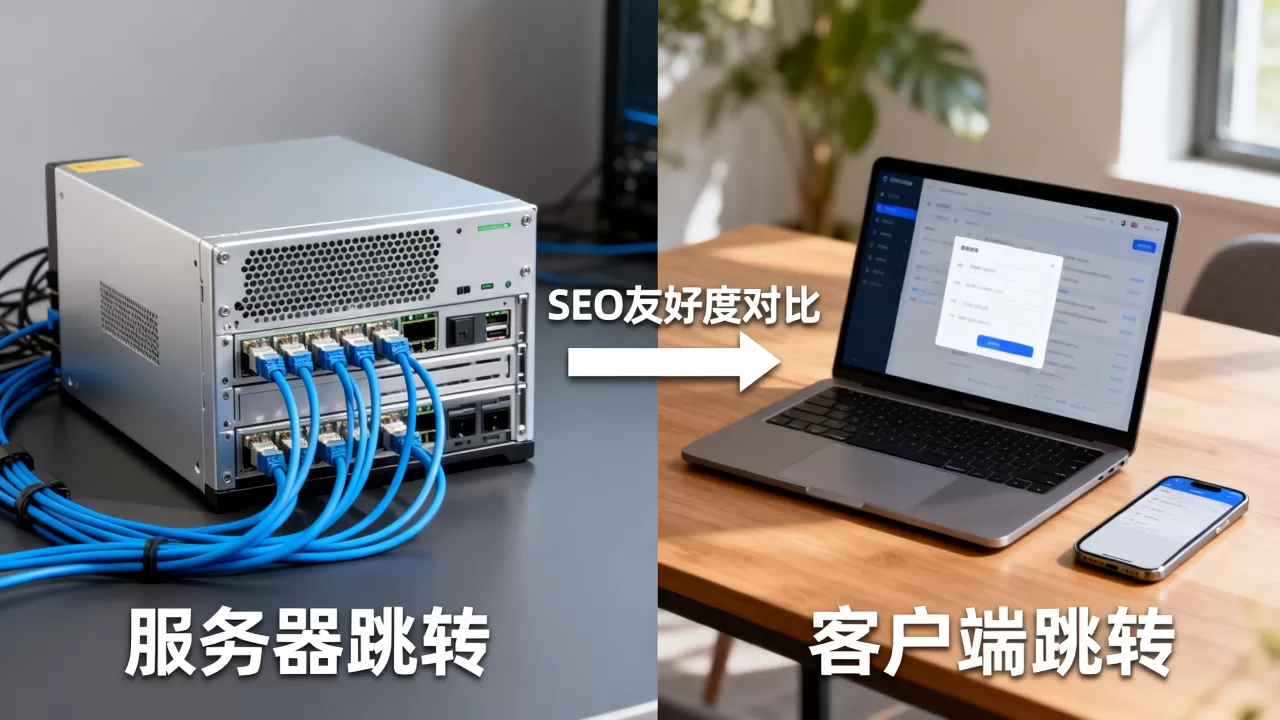 服务器跳转和客户端跳转区别在哪?哪种跳转方式对SEO更友好 服务器跳转和客户端跳转区别在哪?哪种跳转方式对SEO更友好