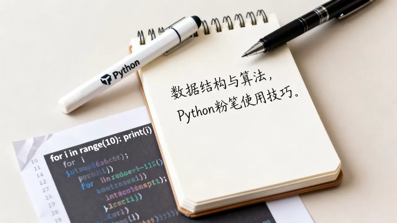 python粉笔怎么用？python粉笔数据结构与算法