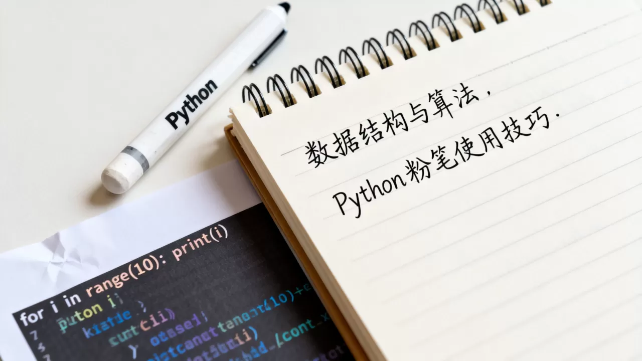 python粉笔怎么用？python粉笔数据结构与算法