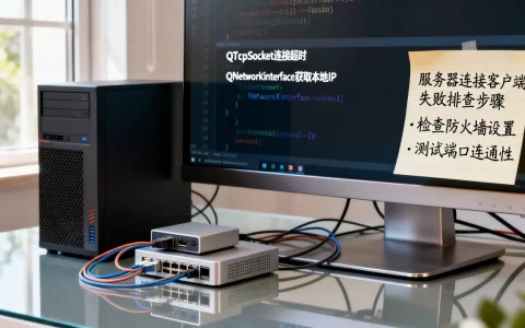 服务器连接客户端Qt失败怎么办？Qt网络编程教程