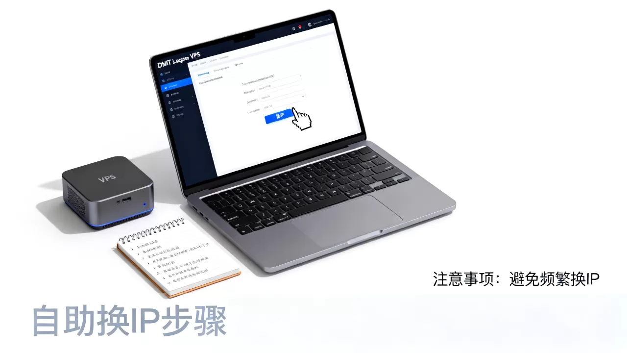 DMIT洛杉矶VPS自助换IP怎么用？VPS频繁换IP被封怎么办