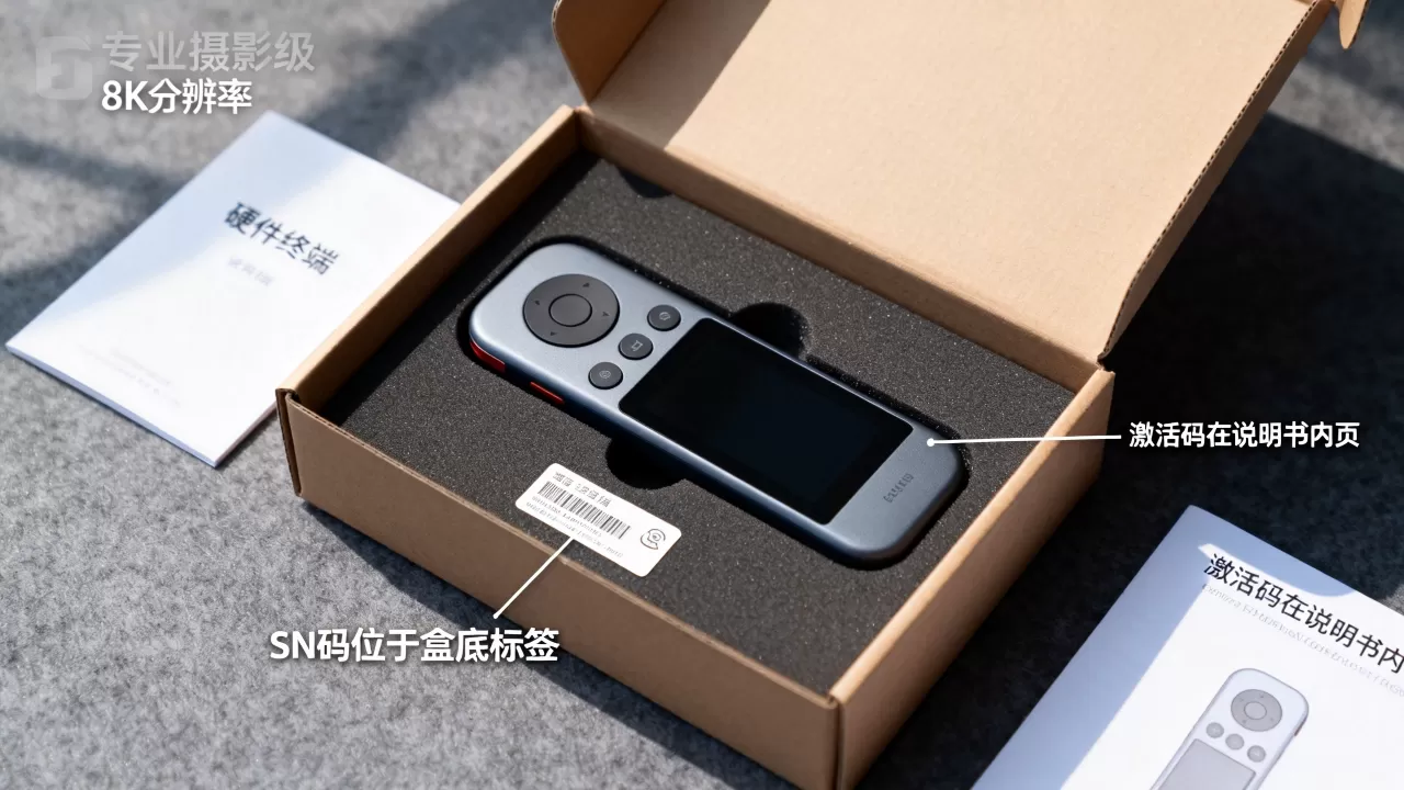 包装盒怎么获取硬件终端SN码及激活码? 包装盒怎么获取硬件终端SN码及激活码?