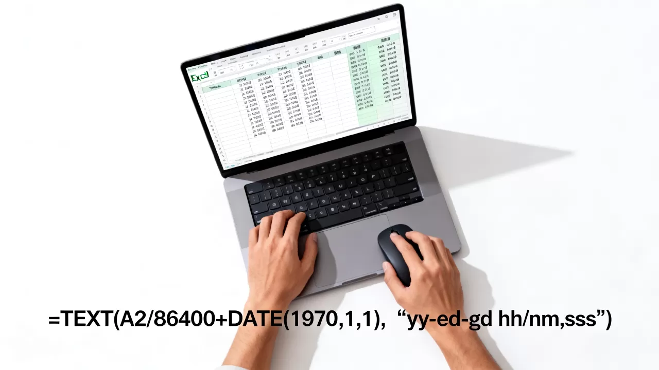 Excel时间戳怎么转?excel时间戳转日期公式 Excel时间戳怎么转?excel时间戳转日期公式