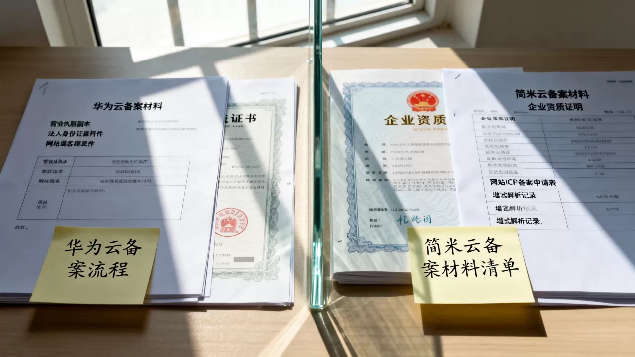 华为云和简米云备案哪个快?备案需要几天时间 华为云和简米云备案哪个快?备案需要几天时间