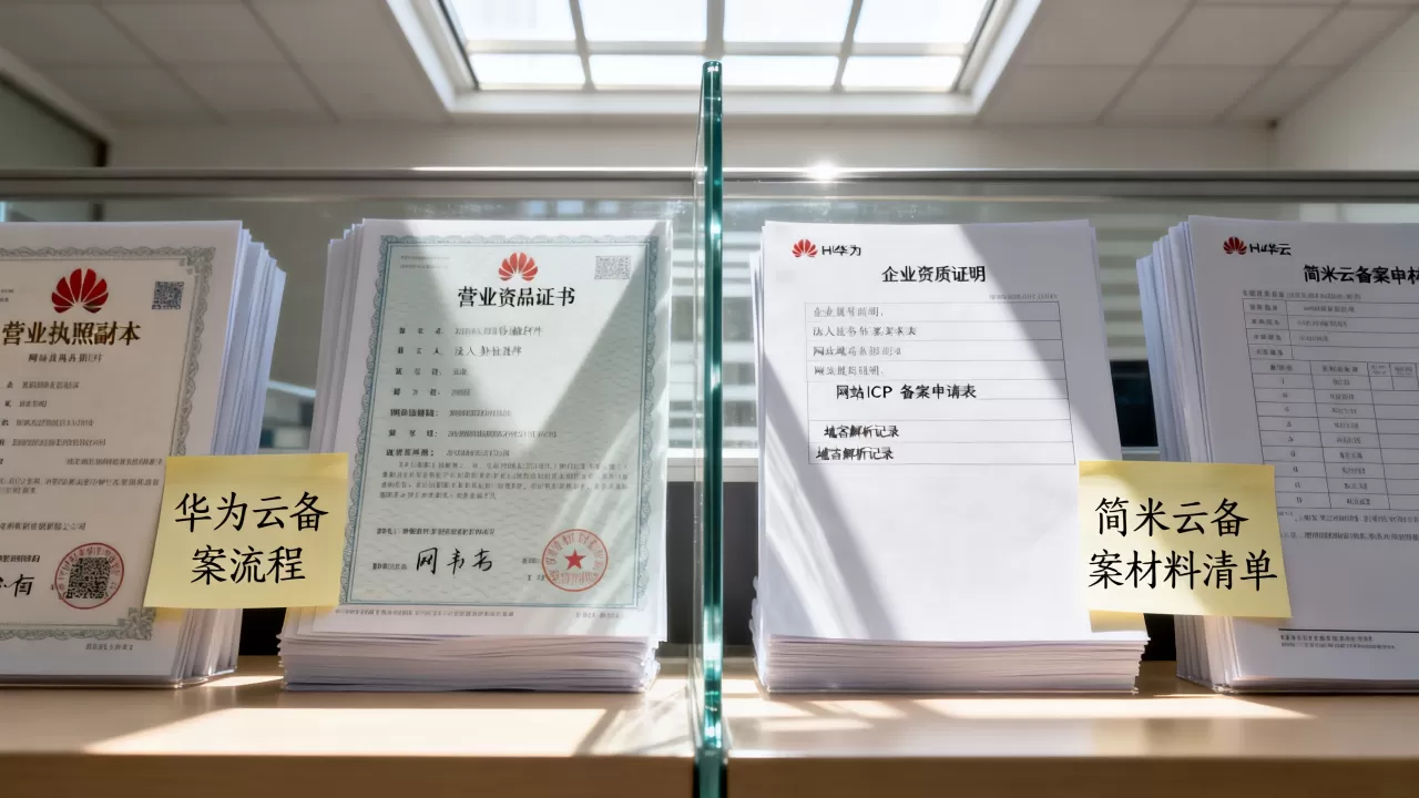 华为云和简米云备案哪个快?备案需要几天时间 华为云和简米云备案哪个快?备案需要几天时间