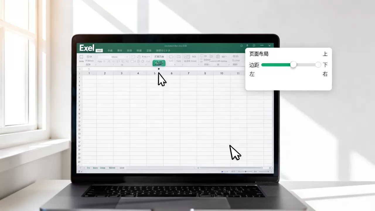 Excel中边距怎么设置？Excel表格页边距调整方法