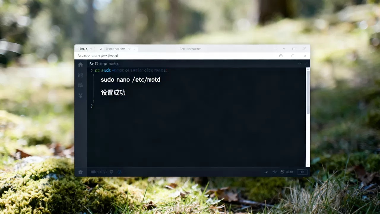 Linux欢迎语怎么设置?linux修改登录欢迎语 Linux欢迎语怎么设置?linux修改登录欢迎语