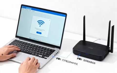 笔记本怎么连接无线路由器？笔记本连接无线路由器教程