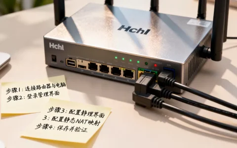 Hcl路由器nat转换静态怎么设置？路由器nat静态地址映射教程