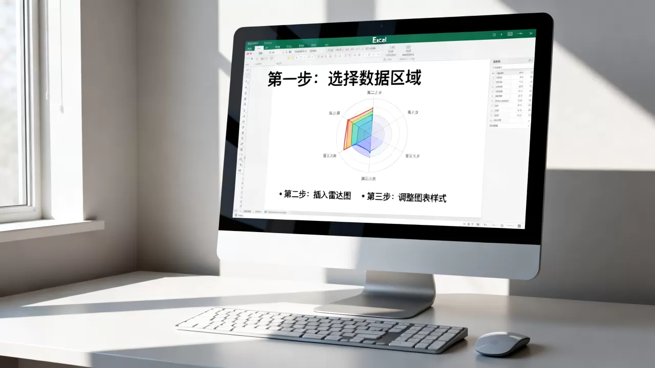 Excel怎么制作雷达图?Excel雷达图制作教程 Excel怎么制作雷达图?Excel雷达图制作教程