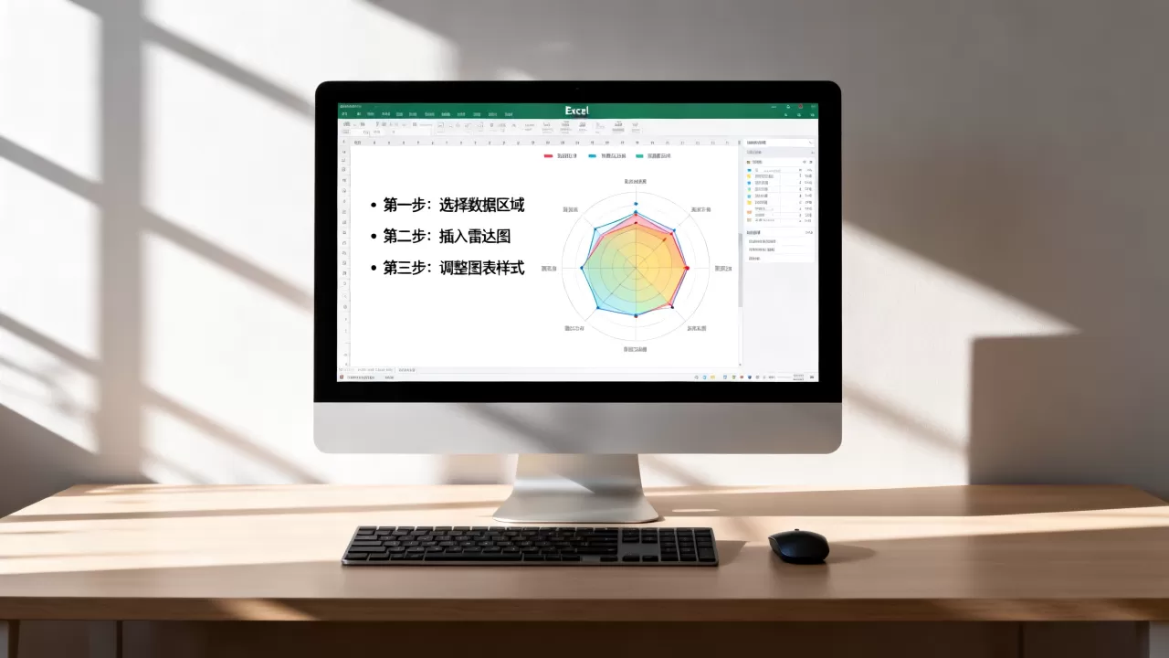 Excel怎么制作雷达图?Excel雷达图制作教程 Excel怎么制作雷达图?Excel雷达图制作教程
