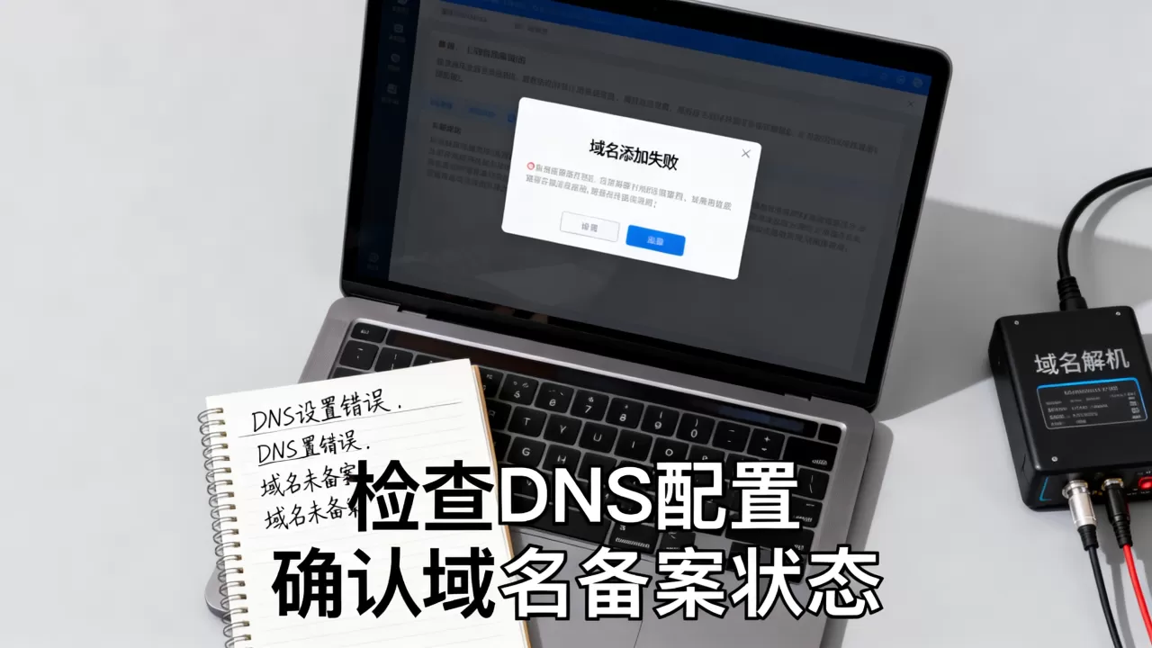 本地网页添加域名失败怎么办?域名添加失败原因及解决方法 本地网页添加域名失败怎么办?域名添加失败原因及解决方法