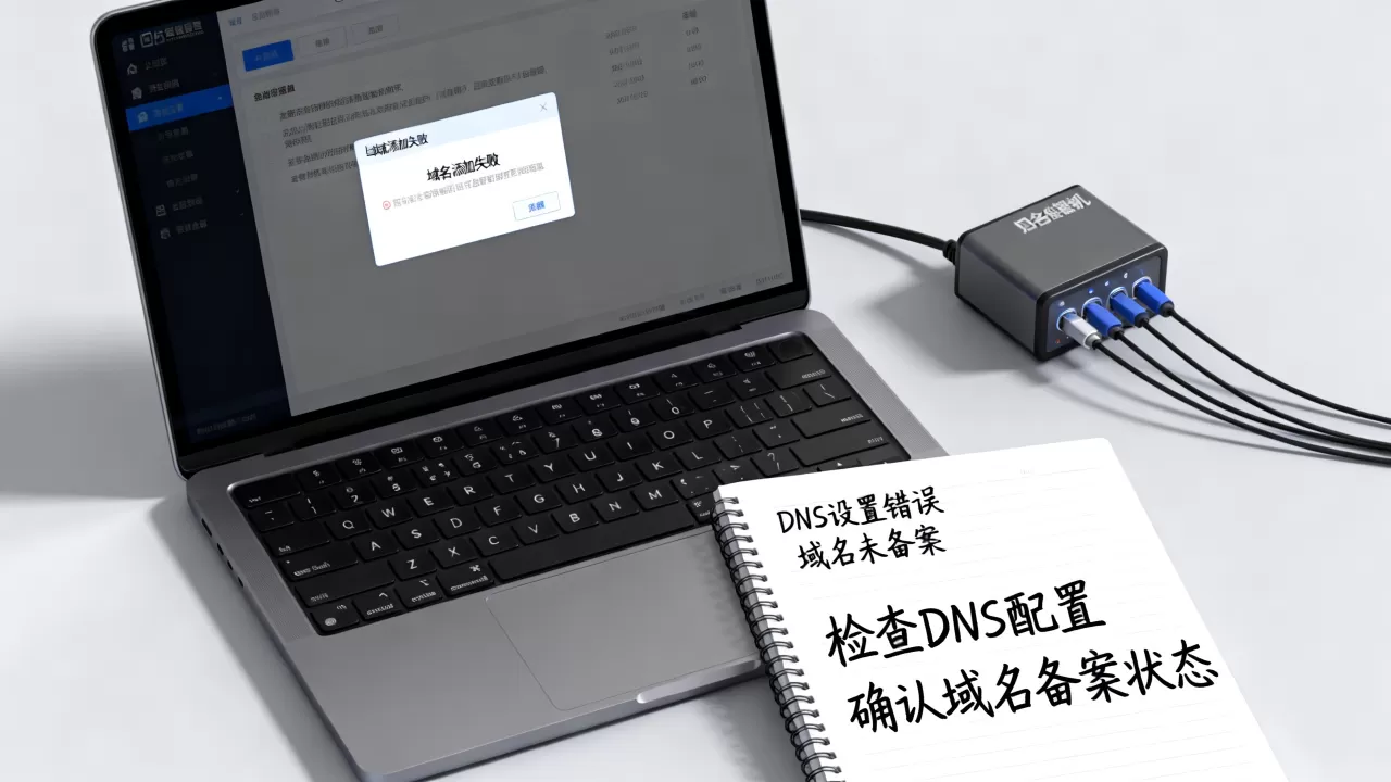 本地网页添加域名失败怎么办?域名添加失败原因及解决方法 本地网页添加域名失败怎么办?域名添加失败原因及解决方法