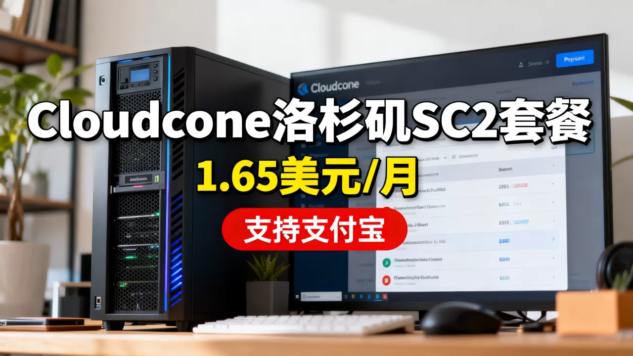 Cloudcone洛杉矶SC2套餐1.65美元/月值得买吗，如何购买支持支付宝