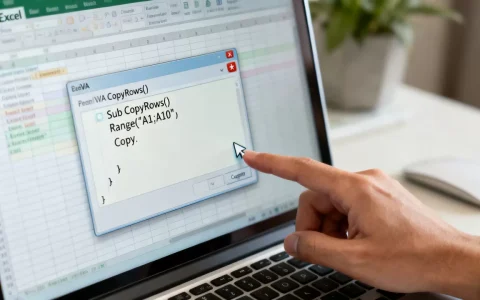 Excel VBA如何复制行？VBA批量复制多行代码
