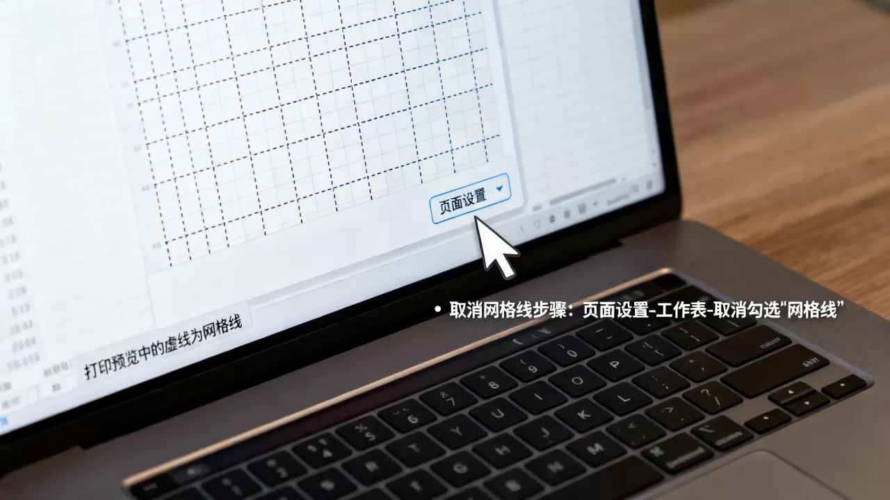 Excel打印预览出现虚线是什么原因?如何取消打印网格线 Excel打印预览出现虚线是什么原因?如何取消打印网格线