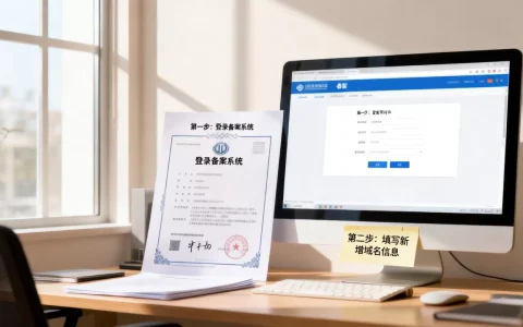备案增加域名怎么操作？ICP备案新增域名流程