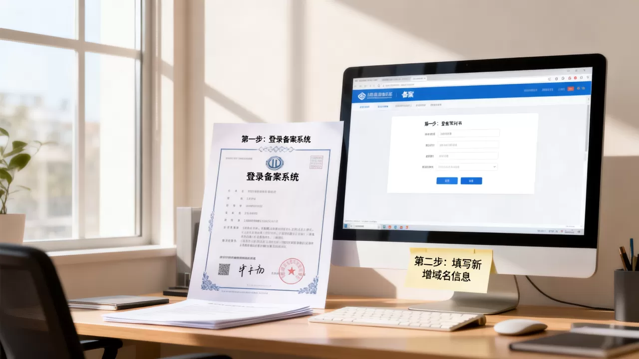 备案增加域名怎么操作?ICP备案新增域名流程 备案增加域名怎么操作?ICP备案新增域名流程