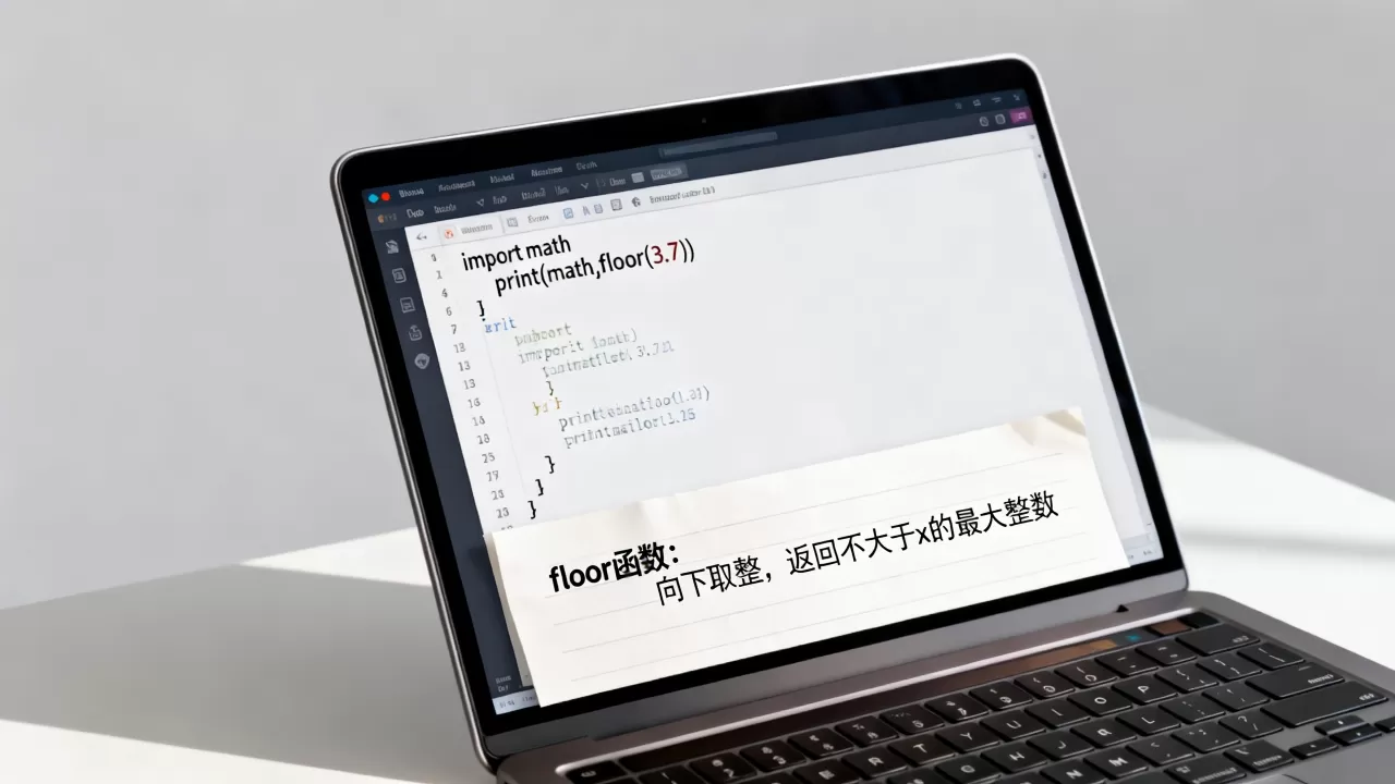 python floor函数怎么用?python向下取整函数详解 python floor函数怎么用?python向下取整函数详解